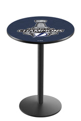 L214 Black Wrinkle Tampa Bay Lightning 2020 Stanley Cup Pub Table
