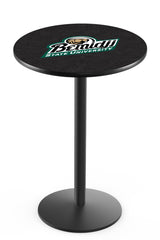 L214 Black Wrinkle Bemidji State Beavers Pub Table