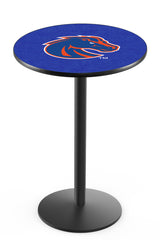 L214 Black Wrinkle Boise State Broncos Pub Table