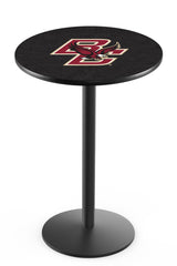 L214 Black Wrinkle Boston College Eagles Pub Table