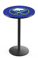 L214 Black Wrinkle Buffalo Sabres Pub Table