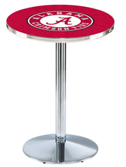 Alabama Crimson Tide Script A Pub Table by Holland Bar Stool