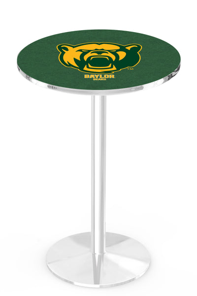 L214 Chrome Baylor Bears Pub Table
