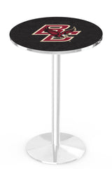 L214 Chrome Boston College Eagles Pub Table