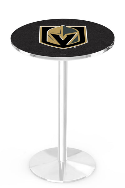 L214 Chrome Las Vegas Golden Knights Pub Table