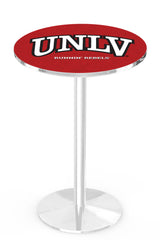 L214 Chrome University of Nevada Las Vegas Runnin' Rebels Pub Table
