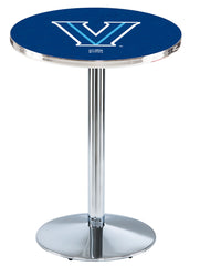L214 Chrome Villanova Wildcats Pub Table