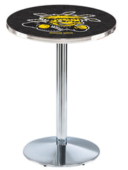 L214 Chrome Wichita State Shockers Pub Table