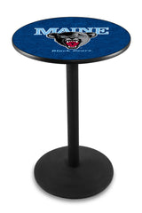 L214 Black Wrinkle University of Maine Black Bears Pub Table