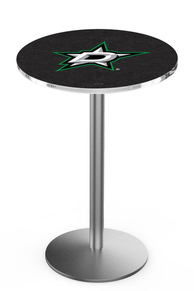 L214 Stainless Dallas Stars Pub Table