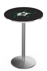 L214 Stainless Dallas Stars Pub Table