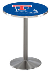 L214 Stainless Louisiana Tech Bulldogs Pub Table