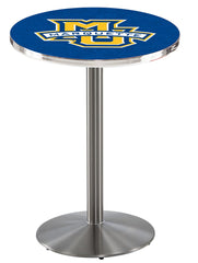 L214 Stainless Marquette University Golden Eagles Pub Table