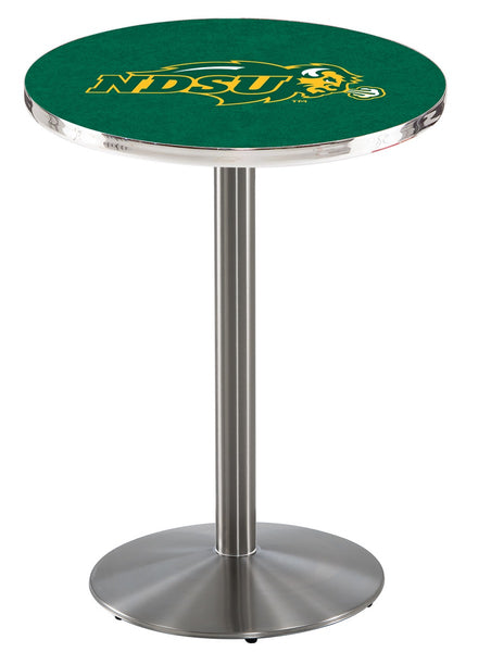 L214 Stainless North Dakota State University Bison Pub Table