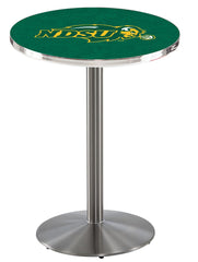 L214 Stainless North Dakota State University Bison Pub Table
