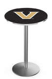 L214 Stainless Vanderbilt Commodores Pub Table