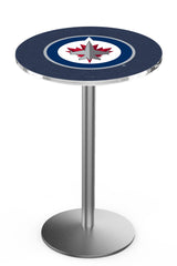 L214 Stainless Winnipeg Jets Pub Table