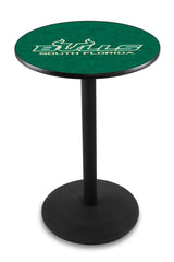 L214 Black Wrinkle University of South Florida Bulls Pub Table