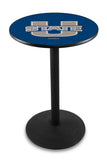 L214 Black Wrinkle Utah State Aggies Pub Table