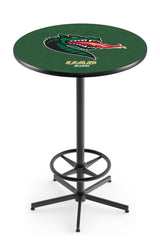 L216 Black Wrinkle Alabama Birmingham Blazers Pub Table