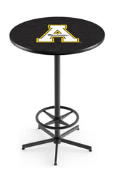 L216 Black Wrinkle Appalachian State Mountaineers Pub Table