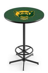 L216 Black Wrinkle Baylor Bears Pub Table