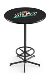 L216 Black Wrinkle Bemidji State Beavers Pub Table