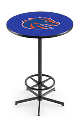 L216 Black Wrinkle Boise State Broncos Pub Table