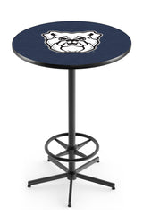 L216 Black Wrinkle Butler Bulldogs Pub Table