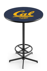 L216 Black Wrinkle Cal Bears Pub Table