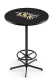 L216 Black Wrinkle UCF Knights Pub Table