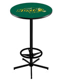 L216 Black Wrinkle North Dakota State University Bison Pub Table