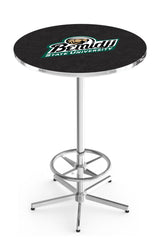 L216 Chrome Bemidji State Beavers Pub Table