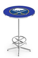 L216 Chrome Buffalo Sabres Pub Table