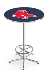 Boston Red Sox L216 Chrome MLB Pub Table