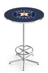 Houston Astros L216 Chrome MLB Pub Table