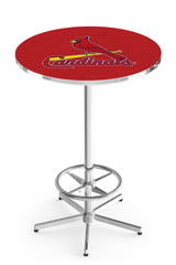 St. Louis Cardinals L216 Chrome MLB Pub Table