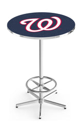 Washington Nationals L216 Chrome MLB Pub Table