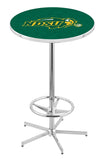 L216 Chrome North Dakota State University Bison Pub Table