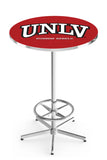 L216 Chrome University of Nevada Las Vegas Runnin' Rebels Pub Table