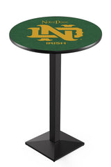 Black Wrinkle Notre Dame Vintage Pub Table