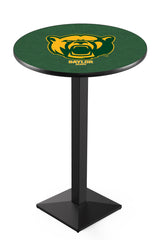 L217 Black Wrinkle Baylor Bears Pub Table
