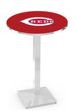 Cincinnati Reds L217 Chrome MLB Pub Table