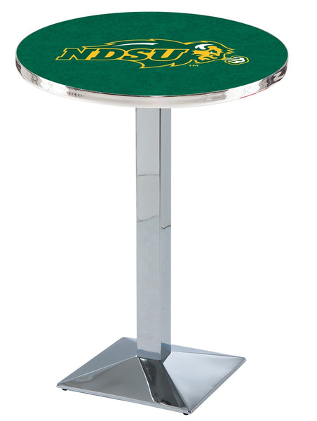 L217 Chrome North Dakota State Bison Pub Table