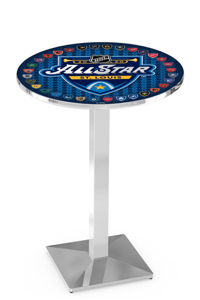 L217 Chrome All Star Game Pub Table