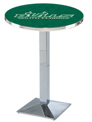 L217 Chrome University of South Florida Bulls Pub Table
