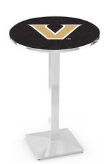 L217 Chrome Vanderbilt Commodores Pub Table
