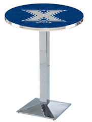 L217 Chrome Xavier Musketeers Pub Table