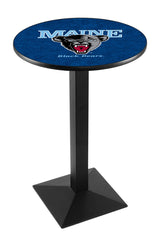 L217 Black Wrinkle University of Maine Black Bears Pub Table