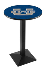 Black Wrinkle Utah State Aggies Pub Table